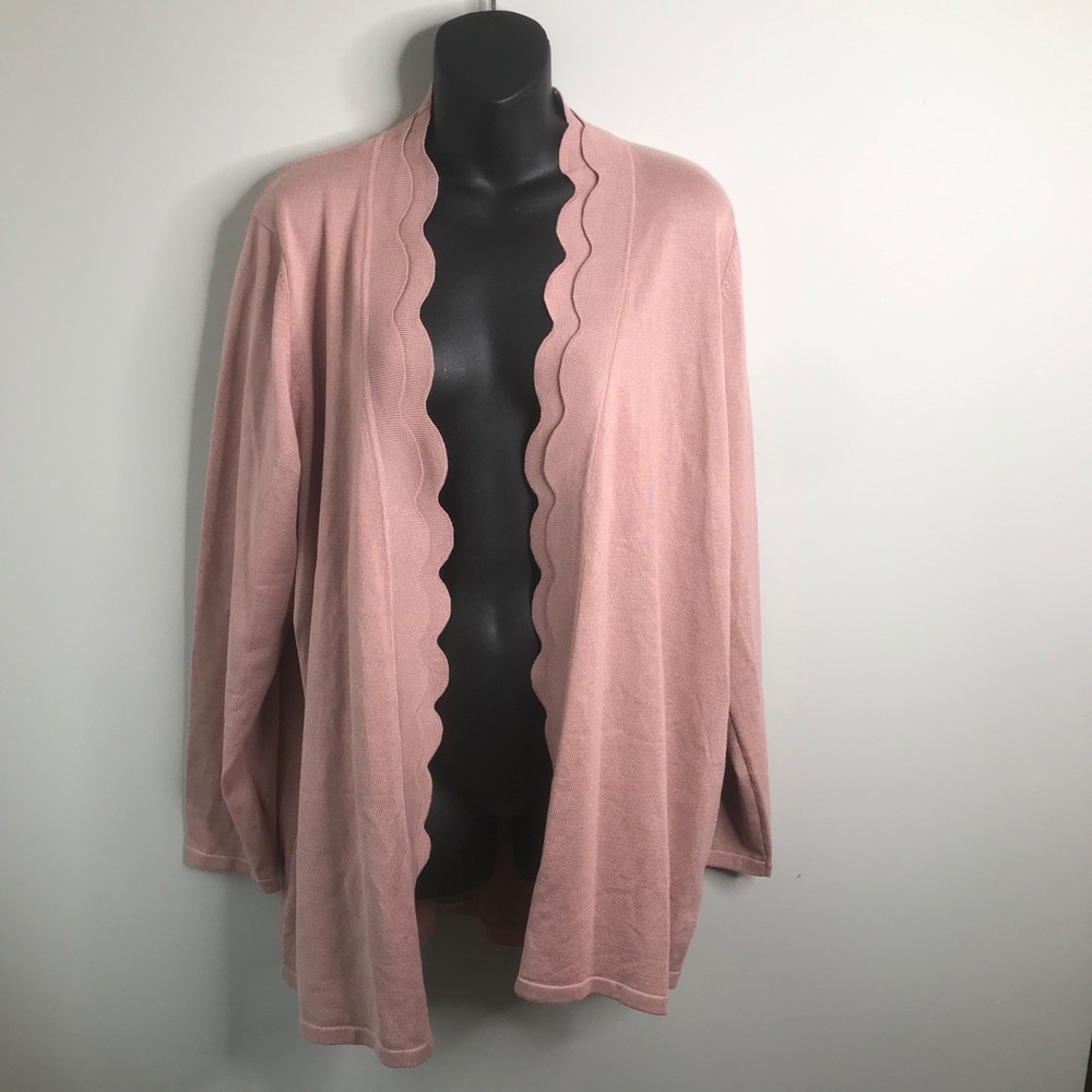 NWT dusty pink rose cardigan